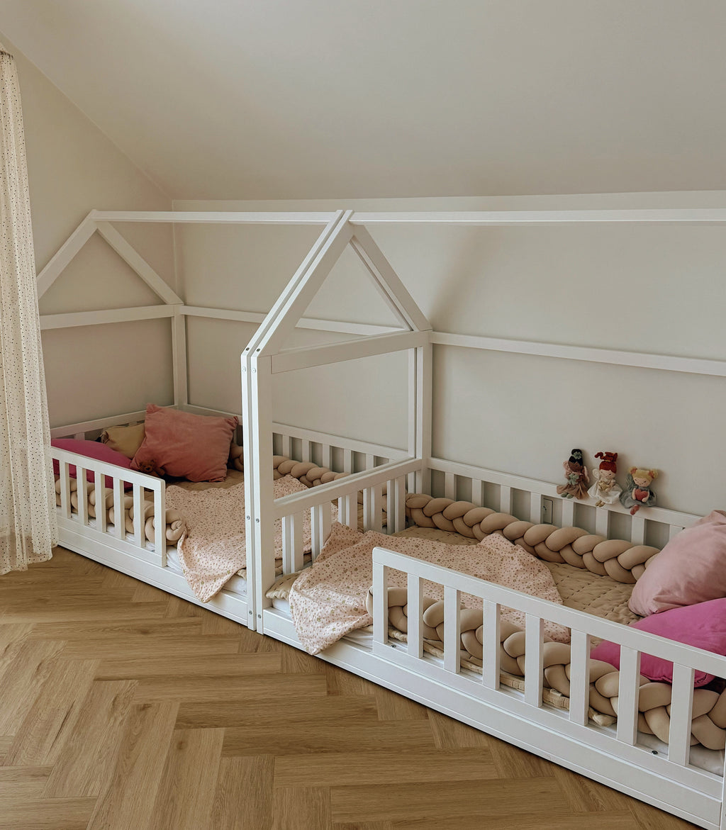 Łóżko domek białe lub kolor